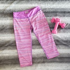 Pink Under Armour Workout Leggings